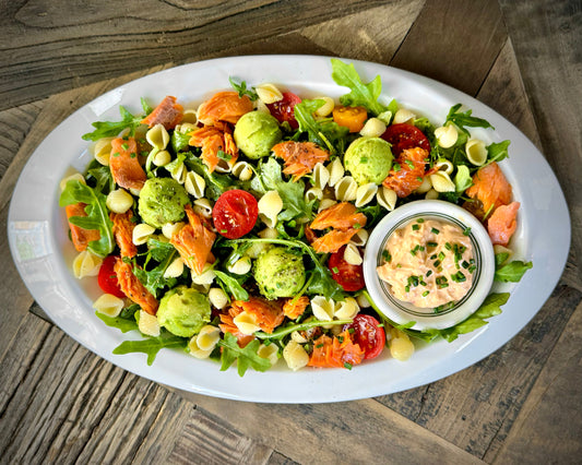 Copper River Smoked Salmon Salad